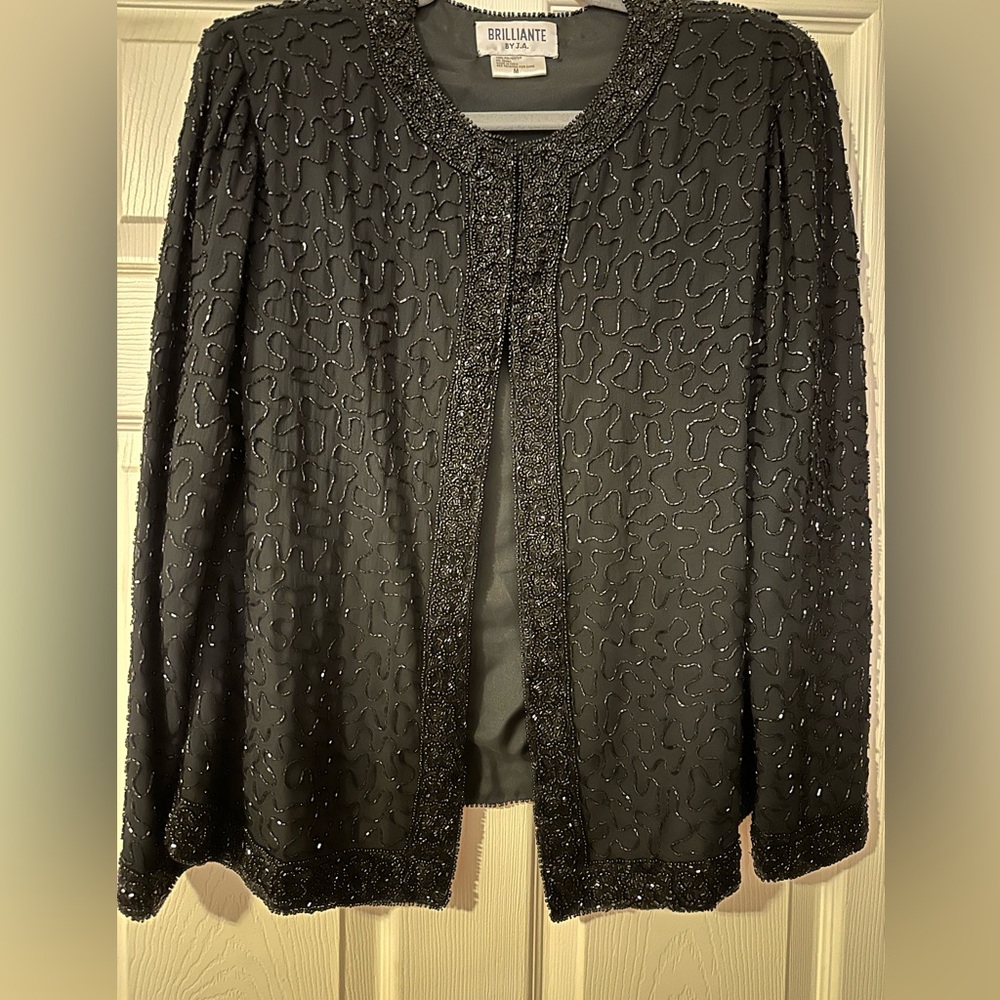 Brilliante by JA Beaded Evening Jacket